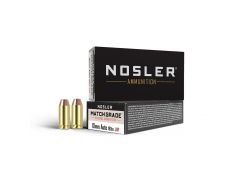 51412  Nosler Match Grade Handgun 10mm 180 Grain JHP