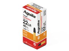 Aguila Target Competition 22 LR 40 Grain Lead Solid Point (Case)
