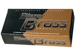 5204 Blazer Brass 38 Special 125 GR FMJ Flat Nose