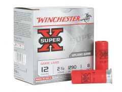 Winchester Super-X Upland Game 12 Gauge 2.75" 1 OZ 8 Shot (Case)