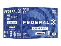 Federal Champion Value Pack 22 LR 36 Grain Lead Hollow Point (Case)