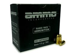 Ammo Inc. Range Pack 9mm 115 Grain TMC (Case)