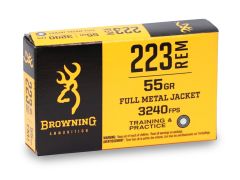 Browning 223 Remington 55 Grain FMJ (Case)