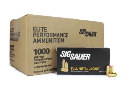 Sig Sauer Elite Performance 40 S&W 180 Grain FMJ Case E40SB2-50-CASE