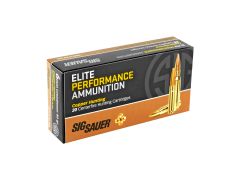 Sig Sauer, 6mm Creedmoor, Solid Copper HP, ammo for sale, 6mm ammo, hunting ammo, Ammunition Depot