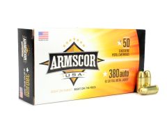 Armscor 380 ACP 95 Grain FMJ (Case)