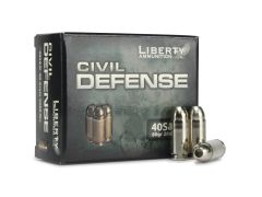 Liberty Civil Defense .40 S&W 60 Grain Lead Free Hollow Point Ammunition(Case)