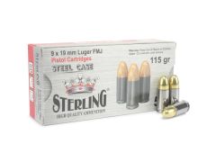 Sterling 9mm 115 Grain FMJ (Range Bundle)