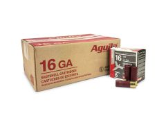 Aguila ammo, 16 gauge ammo, shotgun ammo, 16 gauge shotshells, 6 shot ammo, ammo for sale, Ammunition Depot