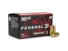 Federal American Eagle 9mm 115 Gr FMJ