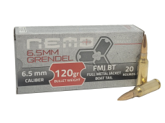 Nemo 6.5 Grendel 120 Grain FMJ BT (Case)