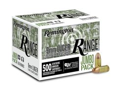 Remington Range 9mm 115 Grain FMJ Jumbo Pack (Case)