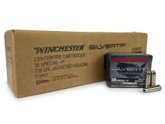 Winchester Silvertip, 38 Special, jhp, hollow point, 38 special ammo, ammo for sale, Winchester ammo, Ammunition Depot