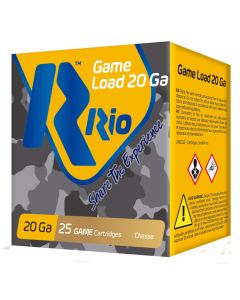 RC2075 RIO Game Load 20 Gauge 2.75" 1oz 7.5-Shot