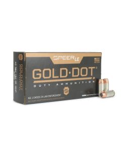 Speer Gold Dot, .40 S&W, jhp, 40 cal ammo, 40 sw ammo, 40 cal jhp, hollow point, speer ammo, speer cci, cci ammo, 40 cal hollow point, ammo for sale, Ammunition Depot