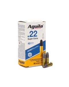 Aguila ammo, Super Extra, 22 LR, Lead Solid Point, 22 ammo, 22 cal, rimfire ammo, ammo buy, Ammunition Depot