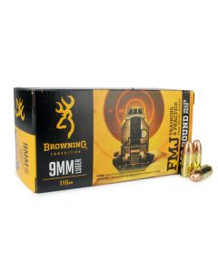 Browning Training & Practice 9mm 115 Grain FMJ B191800094 Ammo Buy