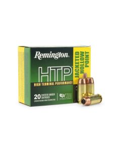 Remington HTP, 40 S&W, jhp, hollow point, 40 sw, high terminal performance, ammo for sale, 40 cal, Ammunition Depot