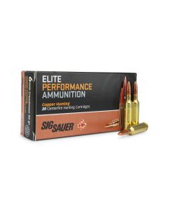 Sig Sauer, 6mm Creedmoor, Solid Copper HP, ammo for sale, 6mm ammo, hunting ammo, Ammunition Depot