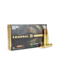 Federal Gold Medal Match 308 Winchester 175 Grain SMK BTHP