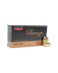 pmc, pmc bronze, bulk ammo, bulk 9mm, bulk ammo for sale, 9mm fmj, bulk 9mm fmj, Ammunition Depot