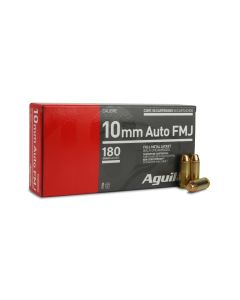 Aguila, 10mm auto, 10mm, 10mm ammo, fmj, ammo for sale, aguila ammo, 10mm for sale, Ammunition Depot