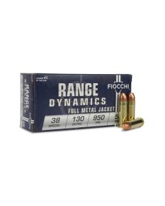 Fiocchi Range Dynamics, 38 Special, FMJ, 38 special ammo, ammo for sale, fmj, ammo buy, Ammunition Depot