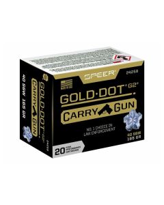 Speer Gold Dot Carry Gun, 40 S&W, GDHP, gold dot hollow point, 40 sw, speer, ammo for sale, Ammunition Depot