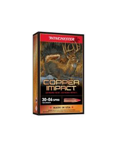 Winchester Copper Impact 30-06 Springfield 150 Grain Lead-Free Extreme Point (Case)