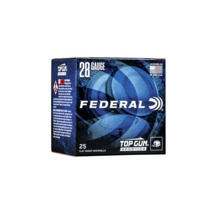 Federal Top Gun Sporting 28 Gauge 2.75" 3/4 oz 7.5 Shot (Case)