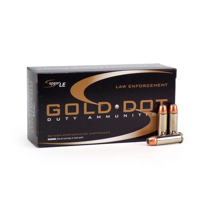 Speer Gold Dot .38 Special 125 Grain +P HP (Case)