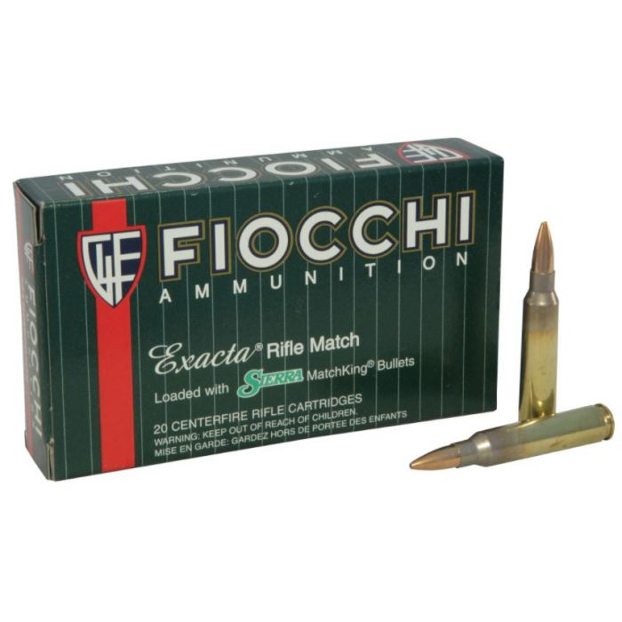 Fiocchi 223 Remington 69 Grain MatchKing BTHP (Case)