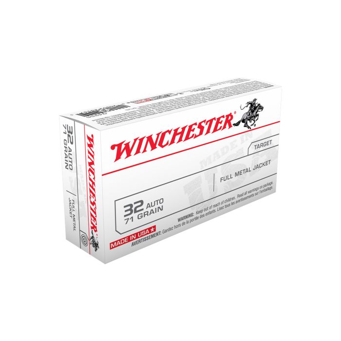 Winchester 32 ACP 71 Grain FMJ (Case)